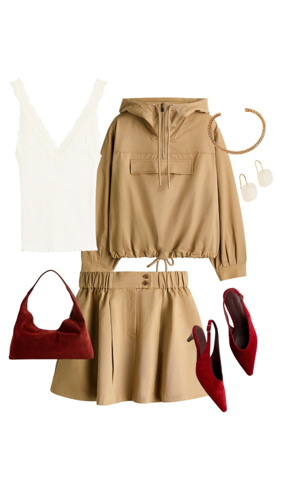 Twill anorak set from H&M  

#LTKPetite #LTKSeasonal #LTKgrwm