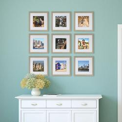 Matted Gallery Wall Frame, Set of 9 | Zola