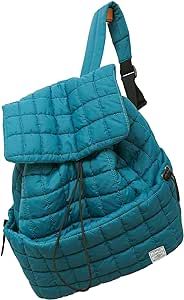 CONTAIL 18L 14 Inch Quilted Puffer Backpack,Top Flap Drawstring Backpack | Amazon (US)