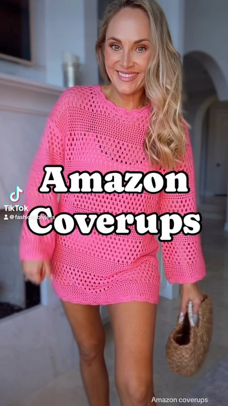 Amazon cover-up and loving for summer. Most are under $35 income of variety of colors. I'm wearing a small in each. Resort dress, resort outfit, vacation outfit.

#LTKFindsUnder50 #LTKOver40 #LTKSaleAlert