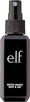 e.l.f., Matte Magic Mist & Set - Small, Lightweight, Long Lasting, Mattifying, Revitalizes, Contr... | Amazon (US)