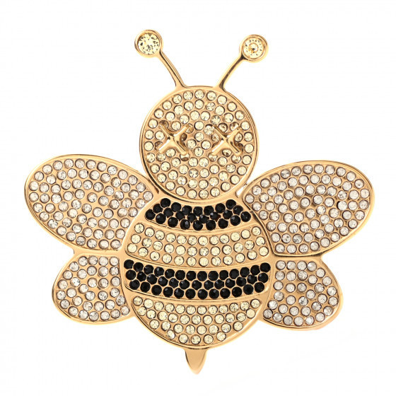 CHRISTIAN DIOR

Crystal Bee Kaws Brooch Black White Gold | Fashionphile