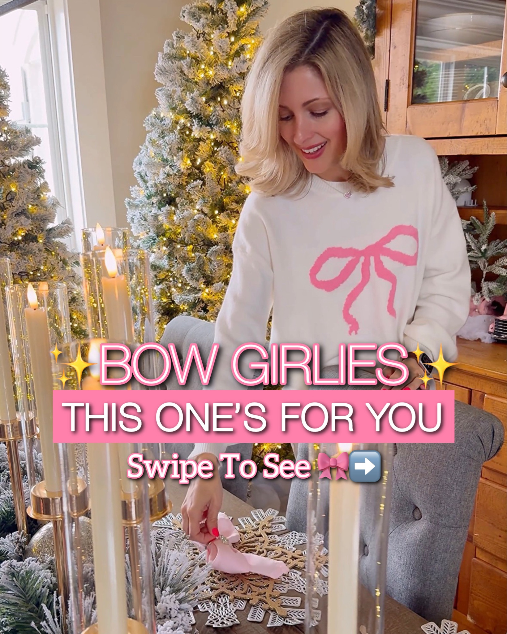 Direct, keyword‑rich, built for search.
Bow‑themed gifts for girls, teens, and women. Perfect for last‑minute gifting — everything ships fast and arrives before Christmas. Cozy pieces, cute accessories, home finds, and everyday essentials for the bow‑obsessed.
#amazonstorefront #amazonfinds #giftguide #lastminutegifts #bowlover #holidaygifts #arrivesbeforechristmas

#LTKGiftGuide #LTKHome #LTKSaleAlert