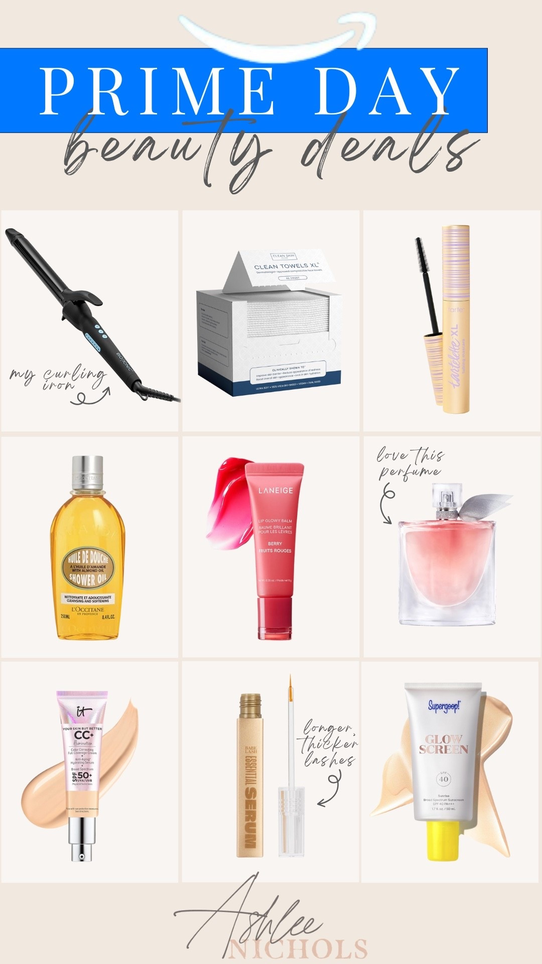 Amazon Prime Day- beauty finds!

Amazon beauty, long barrel curling iron, body wash, skin tint, lip serum

#LTKBeauty #LTKStyleTip #LTKSaleAlert