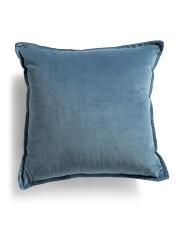 20x20 Cotton Velvet Pillow | TJ Maxx