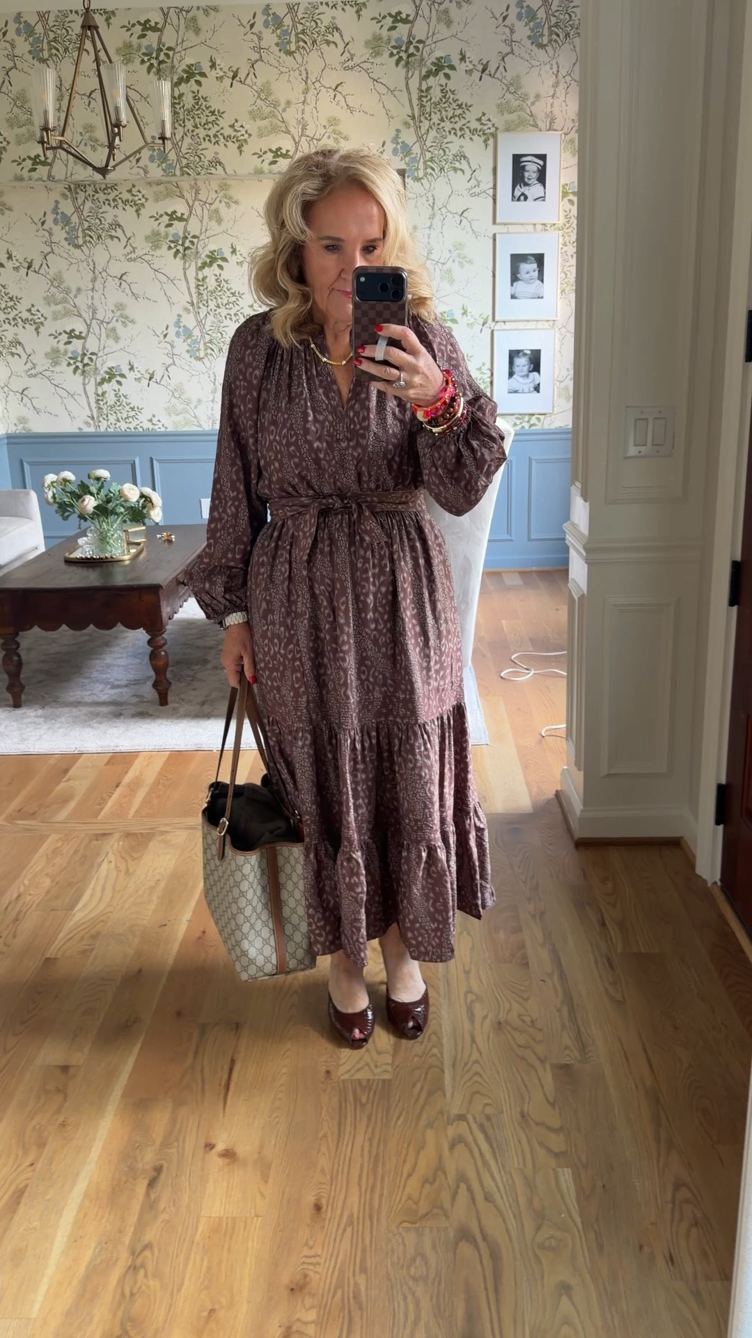 Dress size med 15% off code NANETTE15
I love the shoes but they are 2hr shoes. Dinner or church or something like that. 
20% off my bracelet stack code NANETTE20

#LTKOver40 #LTKWorkwear #LTKPetite