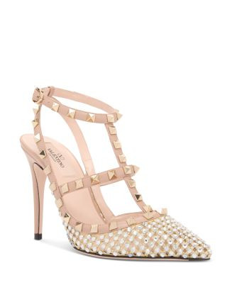 Women's Rockstud Mesh Pumps | Bloomingdale's (US)