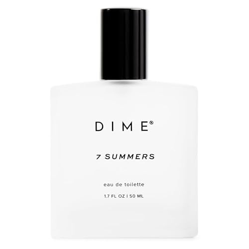 DIME Beauty 7 Summers Perfume for Women - Sweet Floral Eau de Toilette with Bergamot, Vanilla Orchid and Coconut, Clean, Vegan, Cruelty-Free Fragrance, 1.7 oz / 50 ml | Amazon (US)