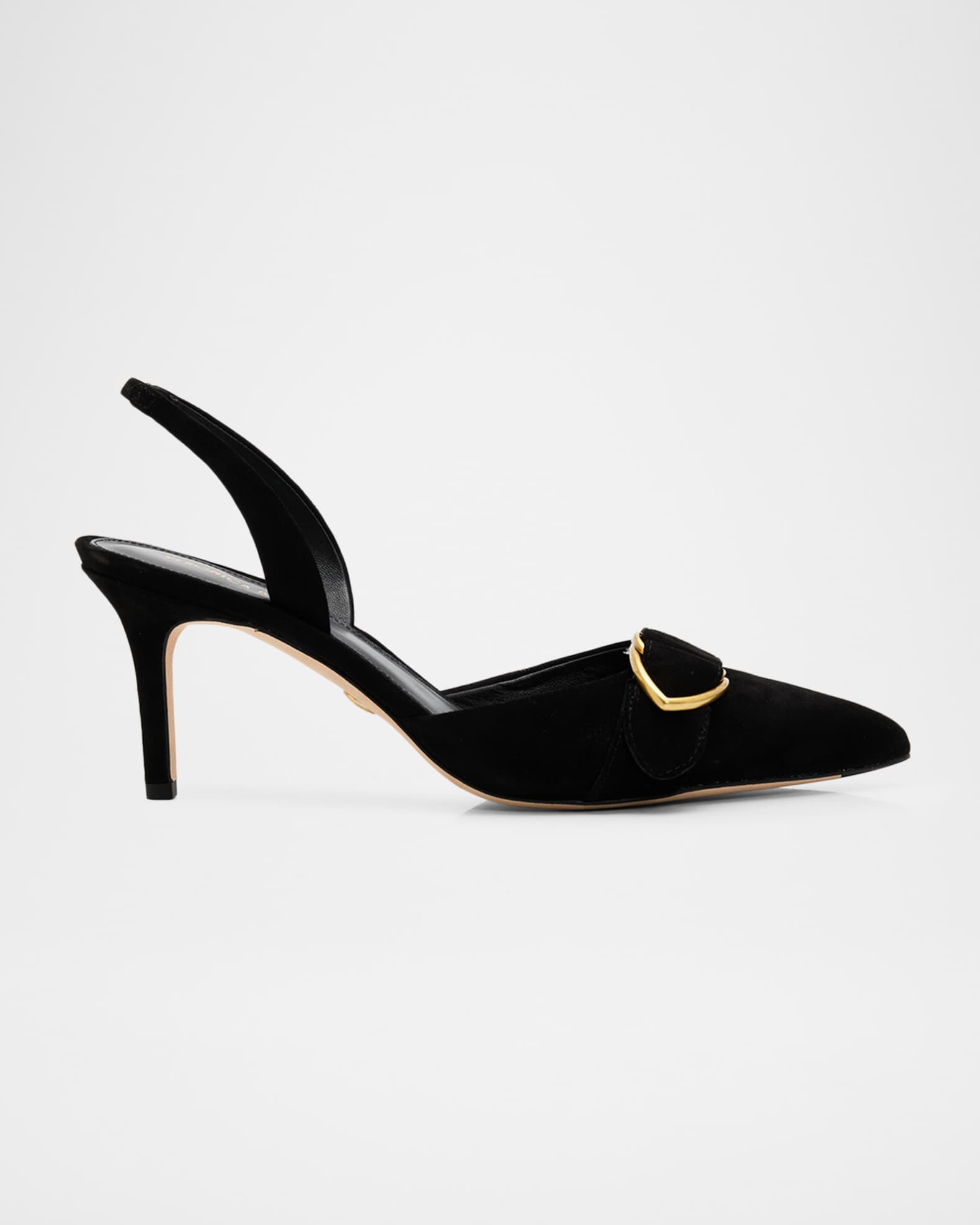 Loralyn Suede Slingback Pumps | Neiman Marcus