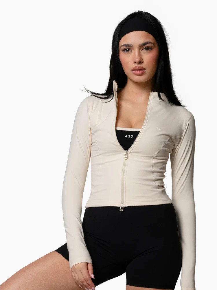 The Curve Jacket / Crème | 437