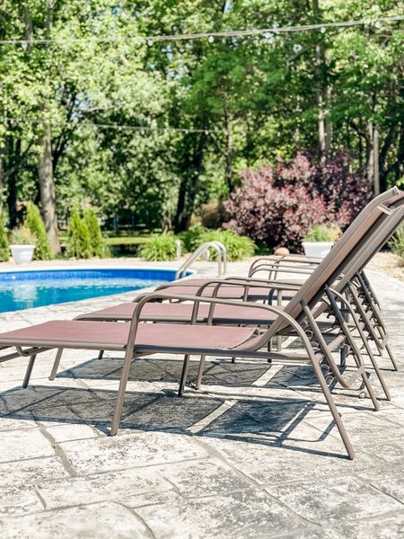 I love these pool loungers! We got these last summer and I’ve been very impressed. Great quality, durable, comfortable, and all at an affordable price point  

#LTKhome #LTKswim #LTKunder100