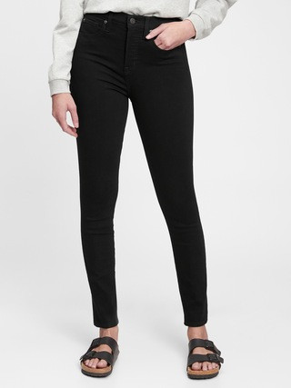 High Rise True Skinny Jeans with Washwell | Gap (US)