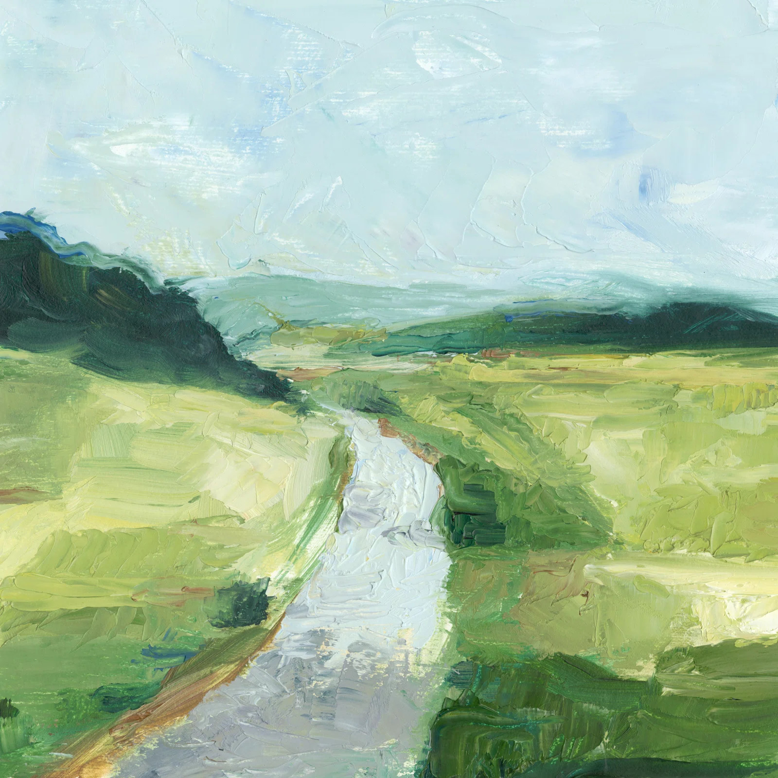 " Rural Path II " Painting Print | Wayfair North America