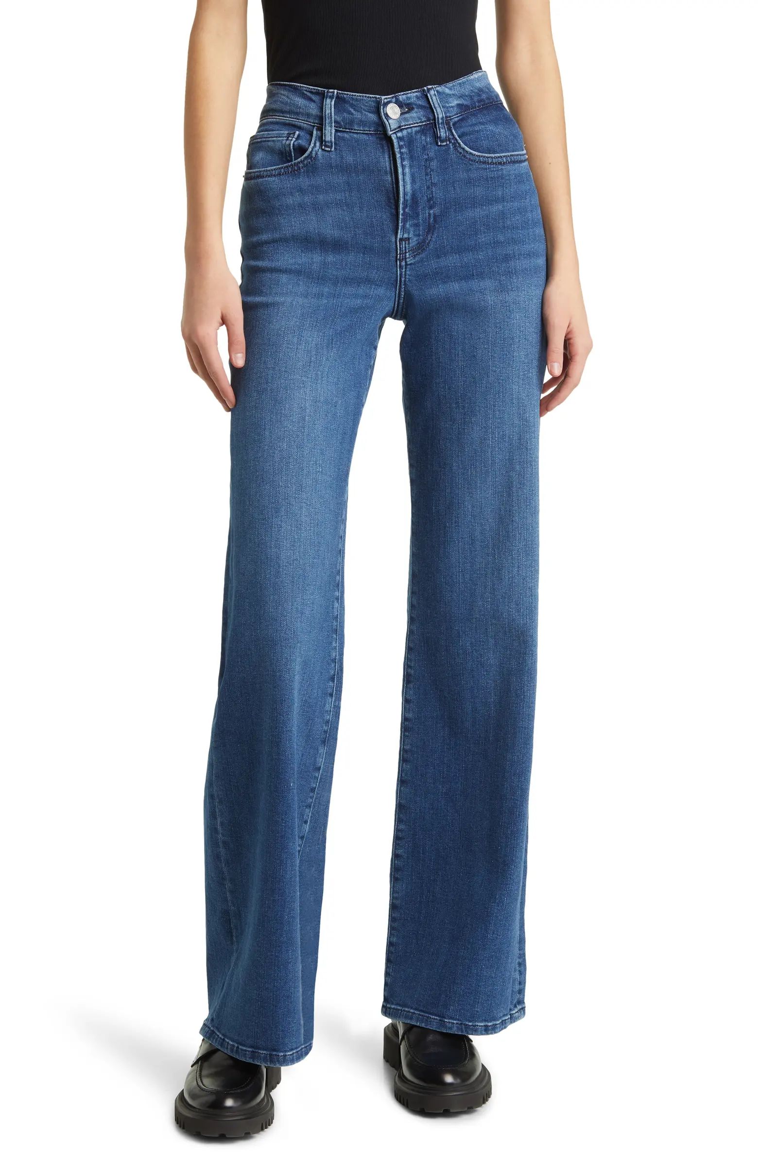 Le Slim Palazzo Ankle Jeans | Nordstrom