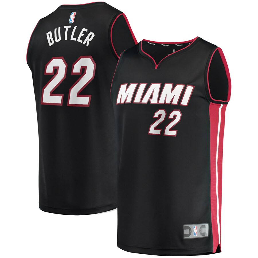 Jimmy Butler Miami Heat Fanatics Branded Fast Break Replica Player Jersey - Black - Icon Edition | Fanatics