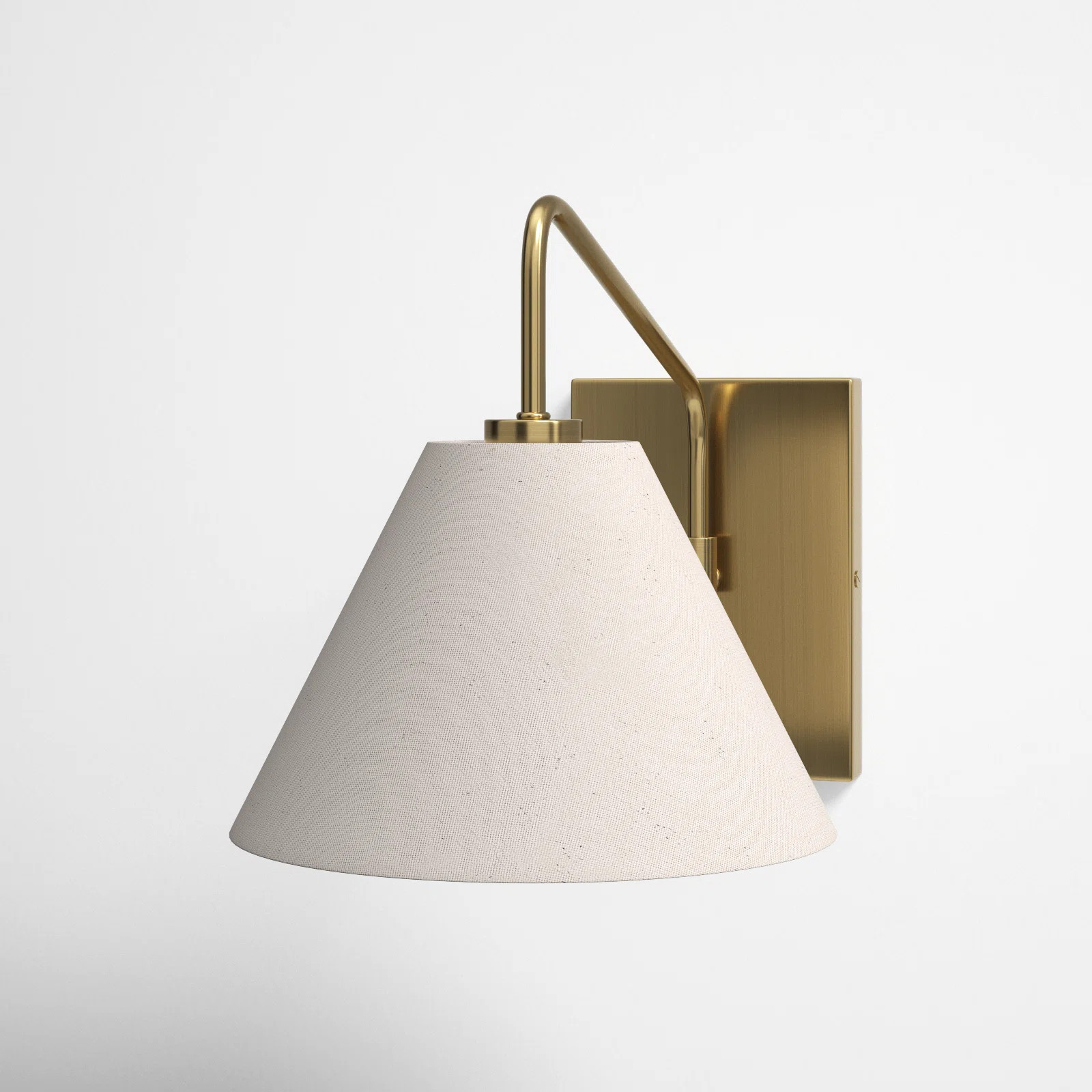 Finley Solid Brass Armed Sconce | Wayfair North America