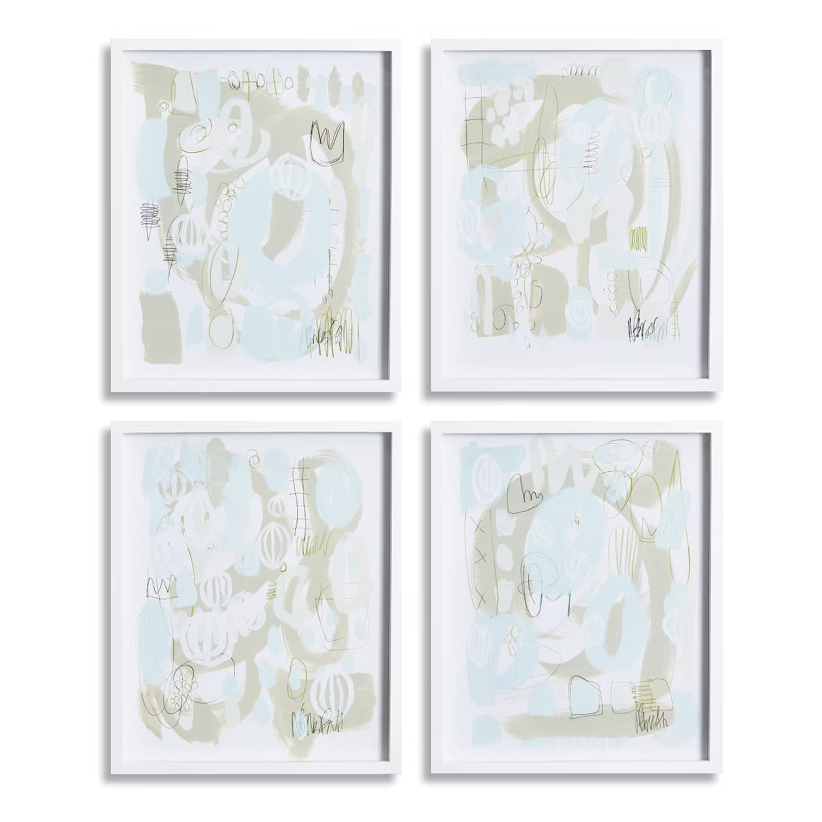 Plum & Post Bacchus Prints Set Of 4 | Target