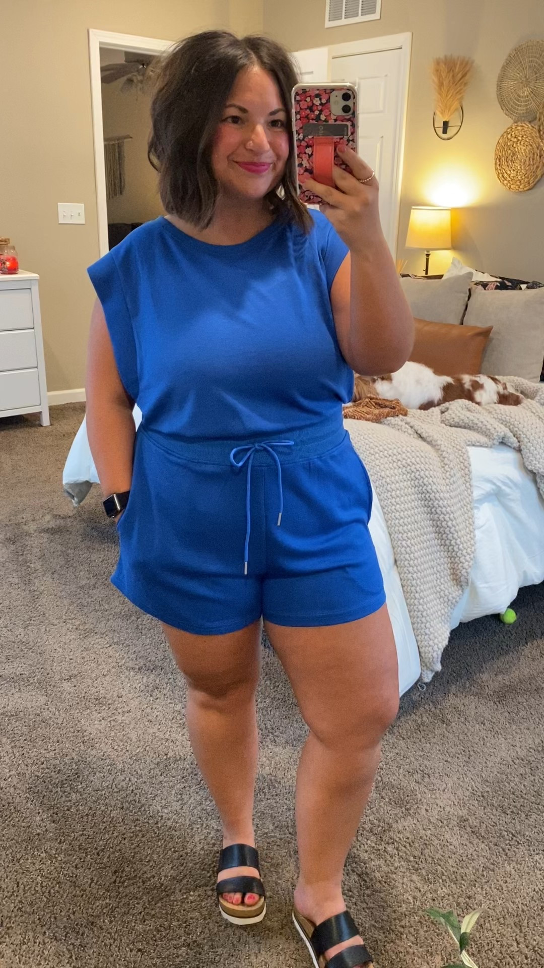 Y’all know I love me a casual romper or comfy set, especially as we head into the spring months! 💙 Loving this bright blue color this season!

sandals: fit true to size // wearing a 5
romper: fits true to size // wearing a large 

 

#LTKStyleTip #LTKMidsize #LTKFindsUnder50