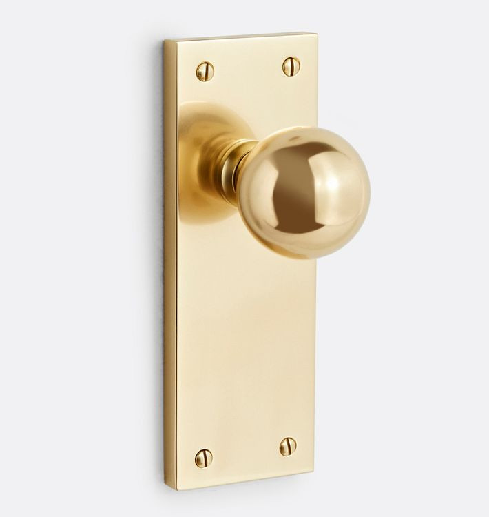 Tabor Ball Knob Tube Latch Interior Door Set | Rejuvenation