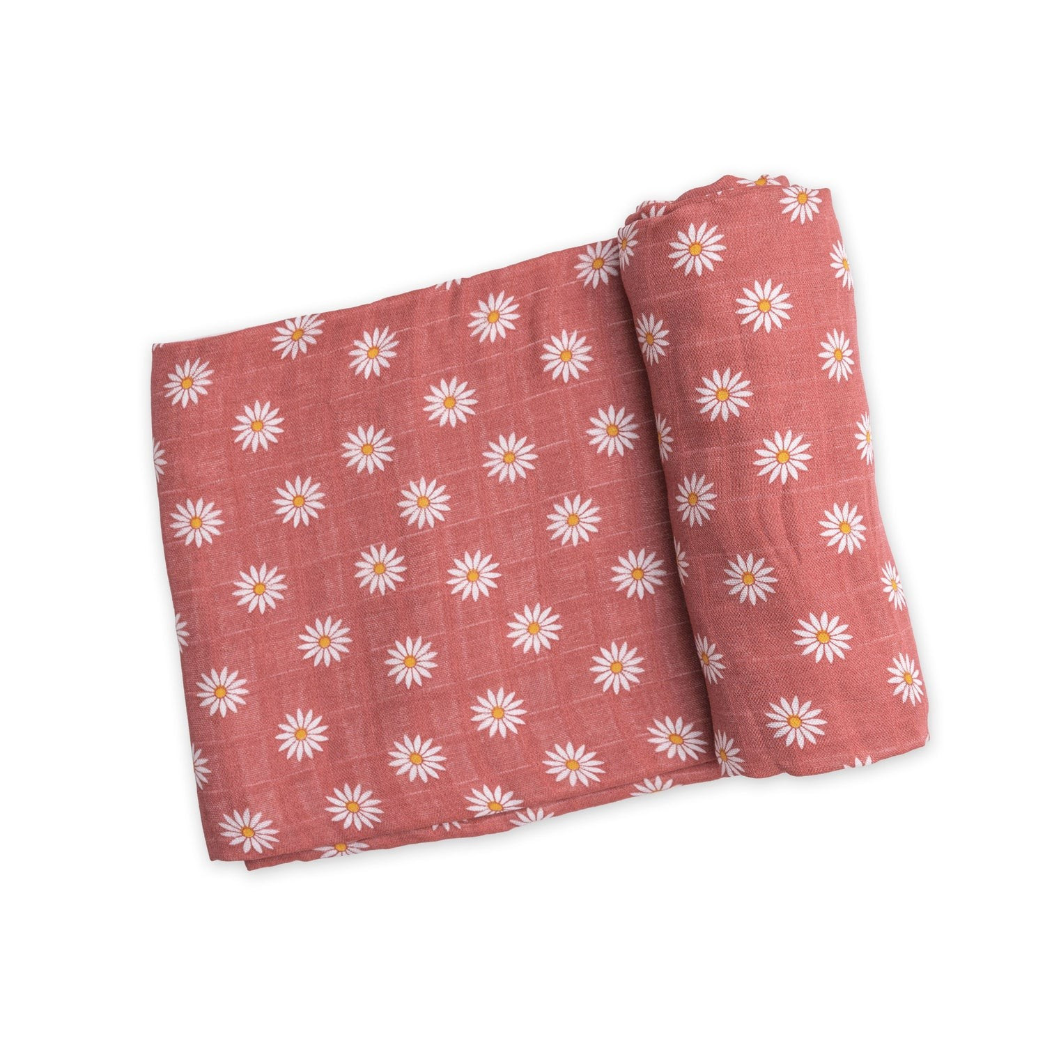 Muslin Swaddle, Daisy Dot | SpearmintLOVE