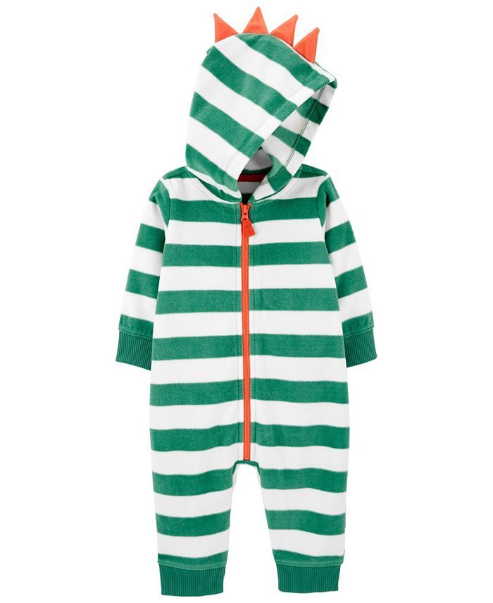 Carter's Baby Boy Striped Zip-Up Jumpsuit & Reviews - All Baby - Kids - Macy's | Macys (US)