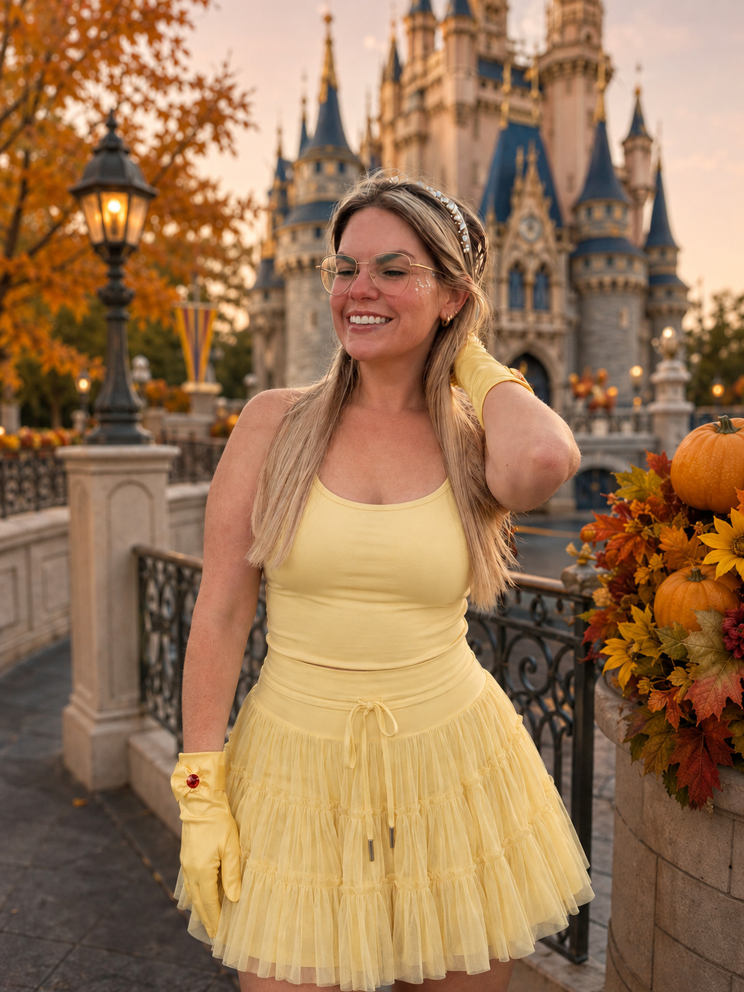 ✨🎃 **Heading to Mickey’s Not-So-Scary Halloween Party?** I found the cutest Belle-inspired outfit that's comfy enough for a full night of trick-or-treating, riding rides, and watching the Boo-to-You Parade! 💛🏰🍂 Everything is linked in my Amazon 

 #LTKSeasonal #LTKActive #LTKTravel