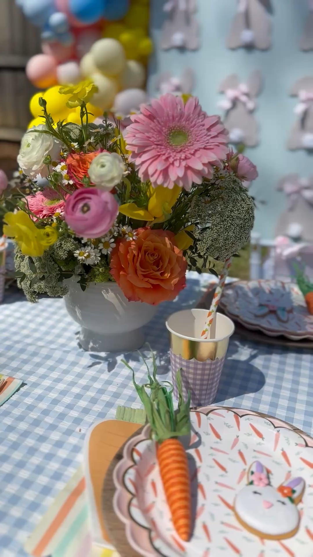 The perfect tablescape for your children’s Easter table! Almost everything used here is 25% off! Order now, Easter is almost here🐰

#LTKSeasonal #LTKKids