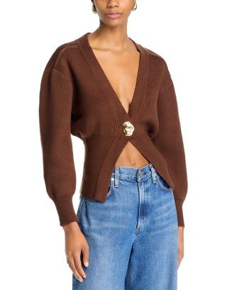 Balloon Sleeve Cardigan Sweater | Bloomingdale's (US)