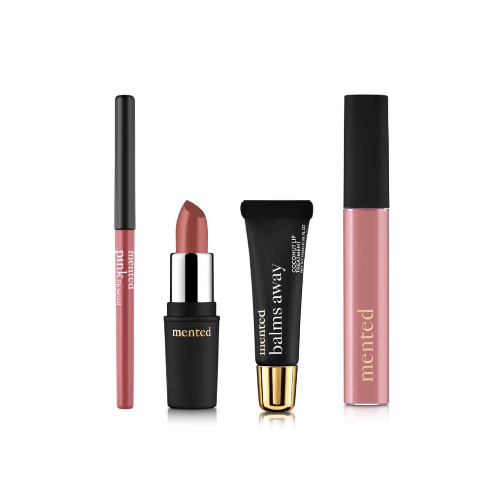 Pretty in Pink Lip Kit | Mented Cosmetics