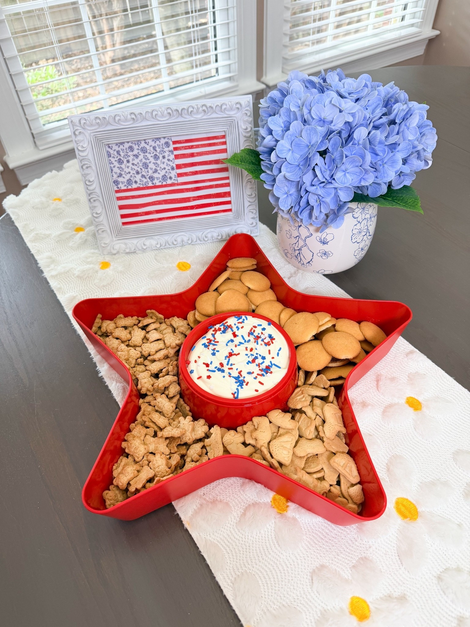This patriotic dip serving tray is from Target awhile back, but I’ve linked some similar items!

#LTKHome #LTKSeasonal