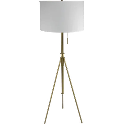 58" - 72"H Adjustable Tripod Floor w/ KD Shade ,1PCS | Wayfair North America