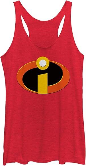 Women's The Incredibles Classic Logo Racerback Tank Top | Amazon (US)