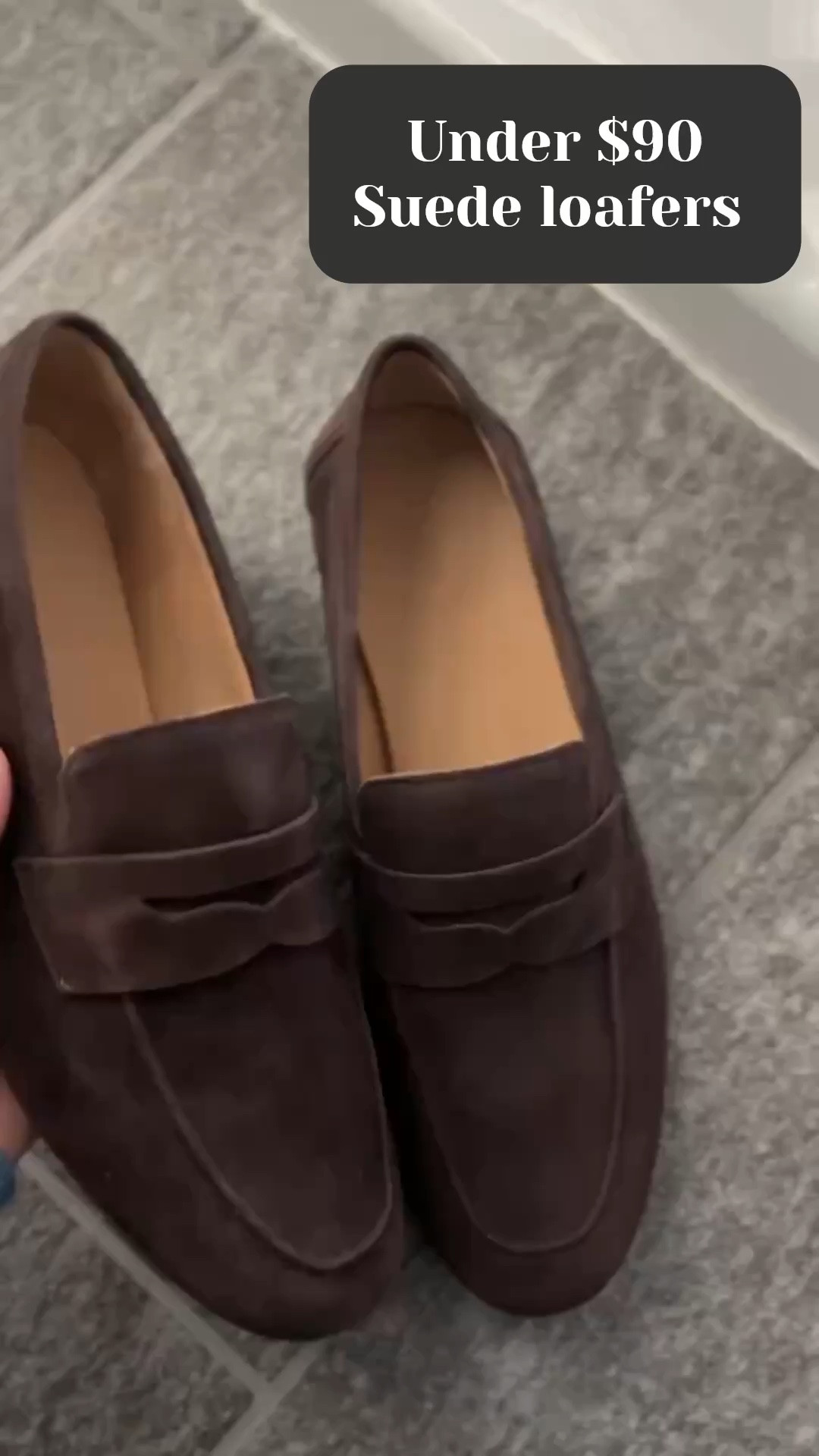 @Quince loafers
Genuine suede and under $90
Run TTS