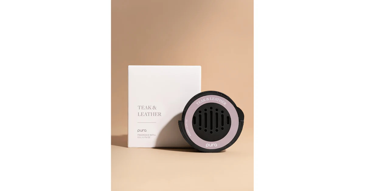 Teak & Leather | Pura