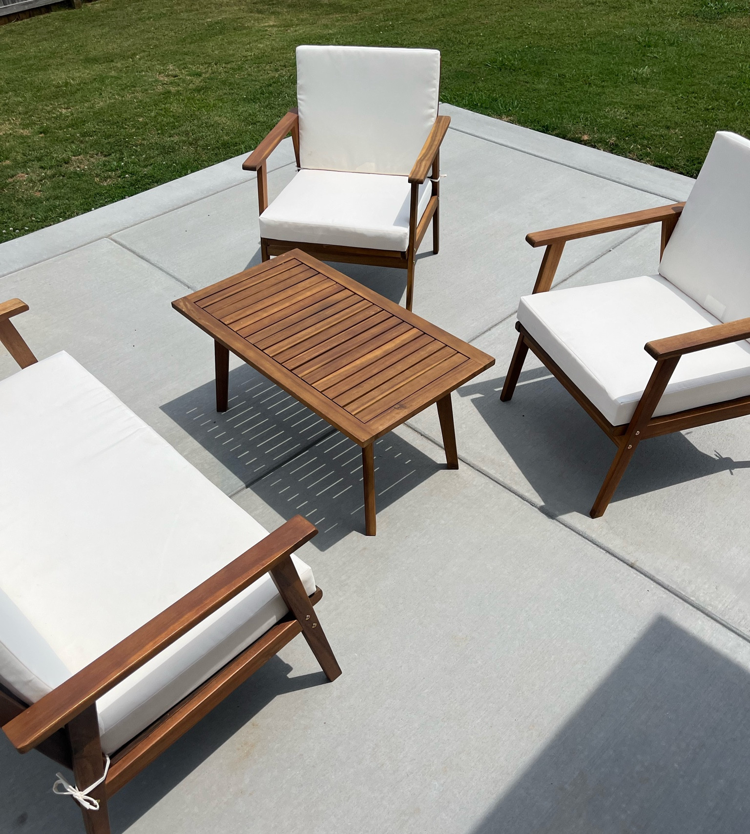 Affordable and simple patio set! This exact one is sold out but I listed similar ones that are on sale and same brand! All under $500!

#LTKxWalmart #LTKHome #LTKFamily