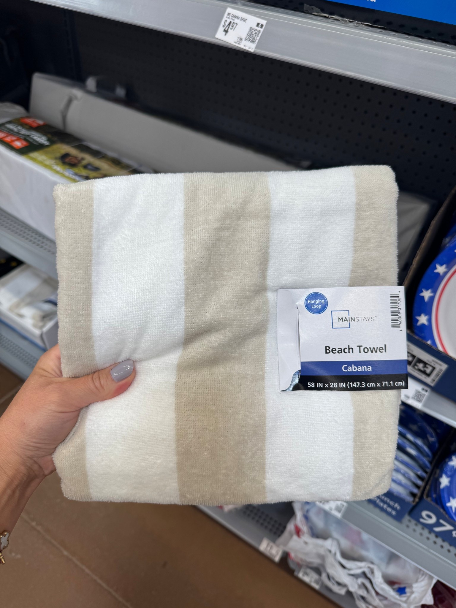 $5 beach towels at Walmart! These are so pretty and feel soft! It comes in other colors too!  @walmart #walmartfinds #walmarthome #beachtowels #towel #walmartdeals 

#LTKSwim #LTKFindsUnder50 #LTKSeasonal