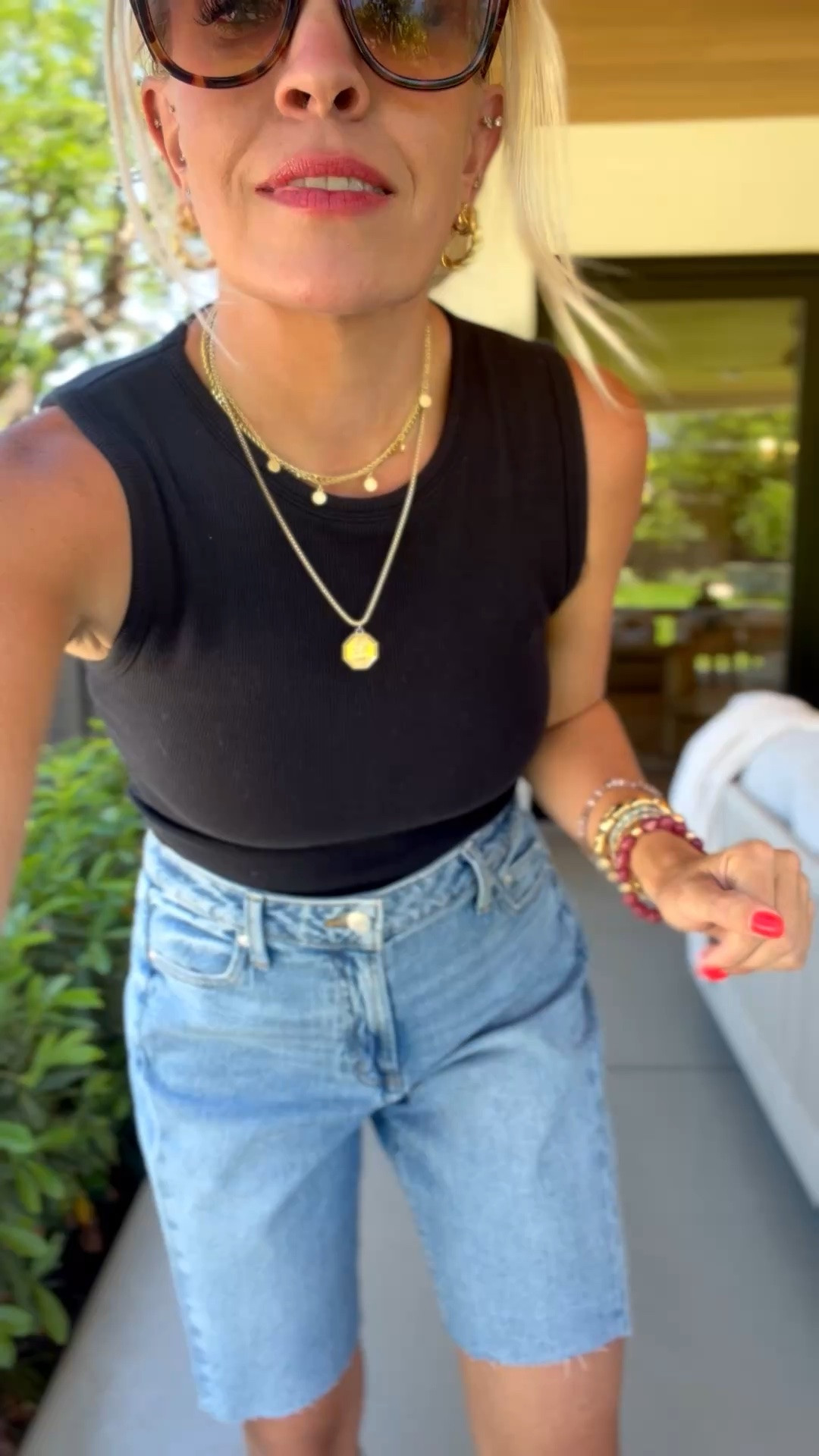 I did a size 4 in the shorts!