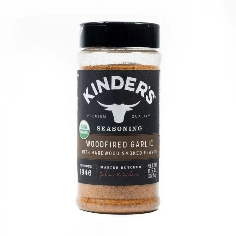 Kinder's Organic Woodfired Garlic Seasoning, 11.5 Ounce | Walmart (US)