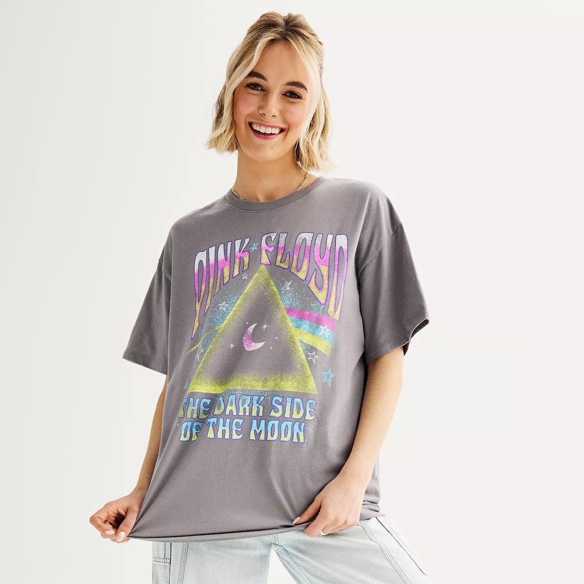 Juniors' Darkside Of The Moon Graphic Tee | Kohl's