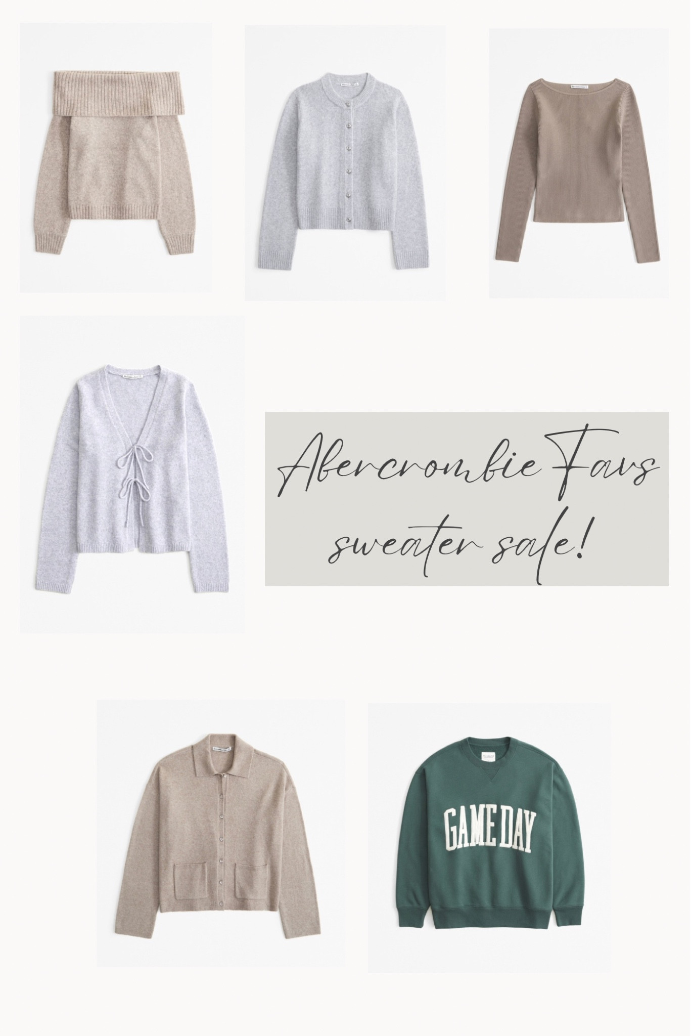 Favs from the Abercrombie sale! 🤍🫶🏼🍂


#LTKSeasonal #LTKSaleAlert #LTKStyleTip