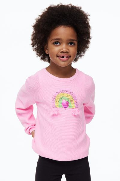 Reversible-sequin Sweater | H&M (US + CA)