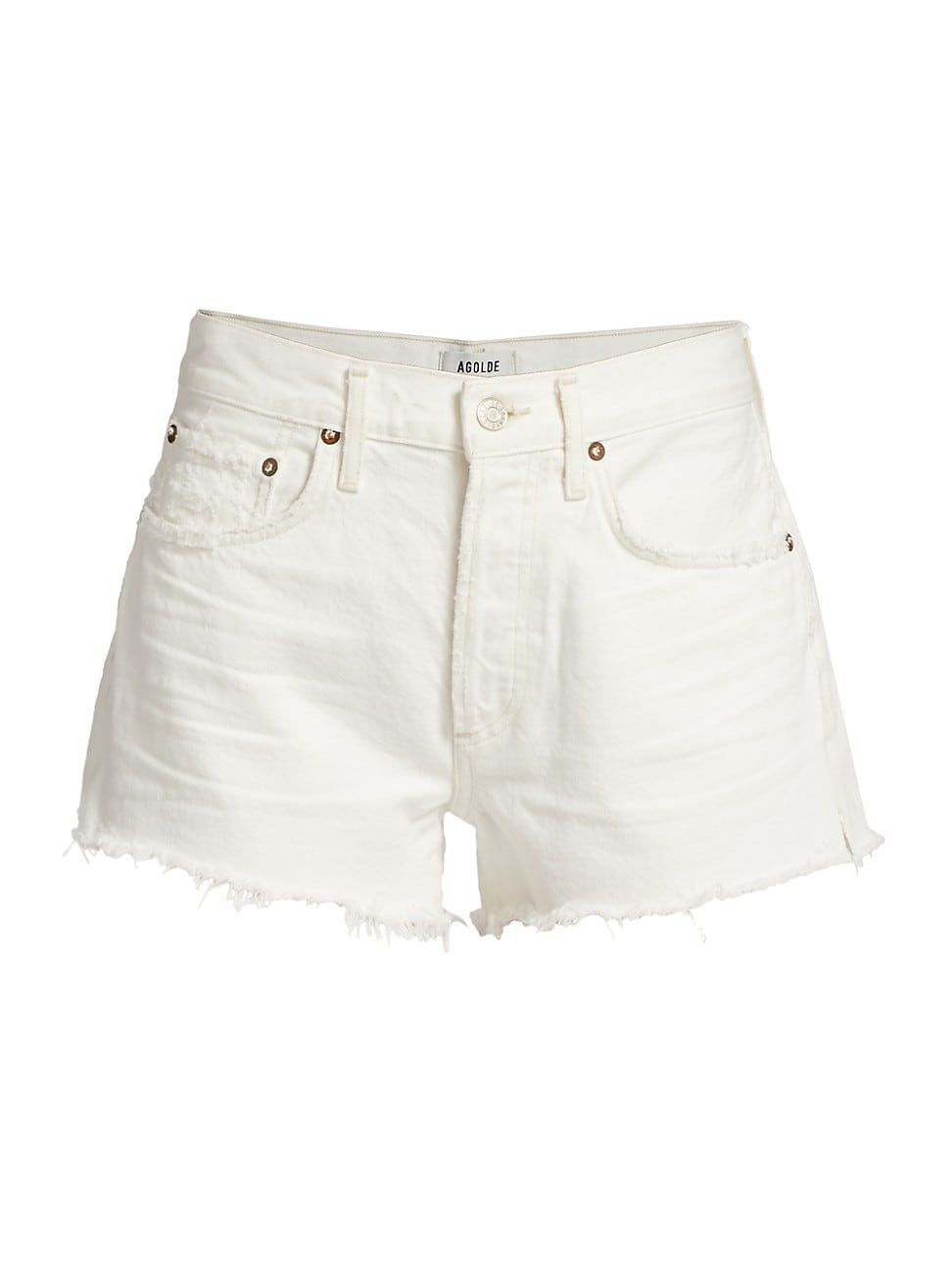 Women's Parker Vintage Cut-Off Shorts - Platinum White - Size 26 - Platinum White - Size 26 | Saks Fifth Avenue