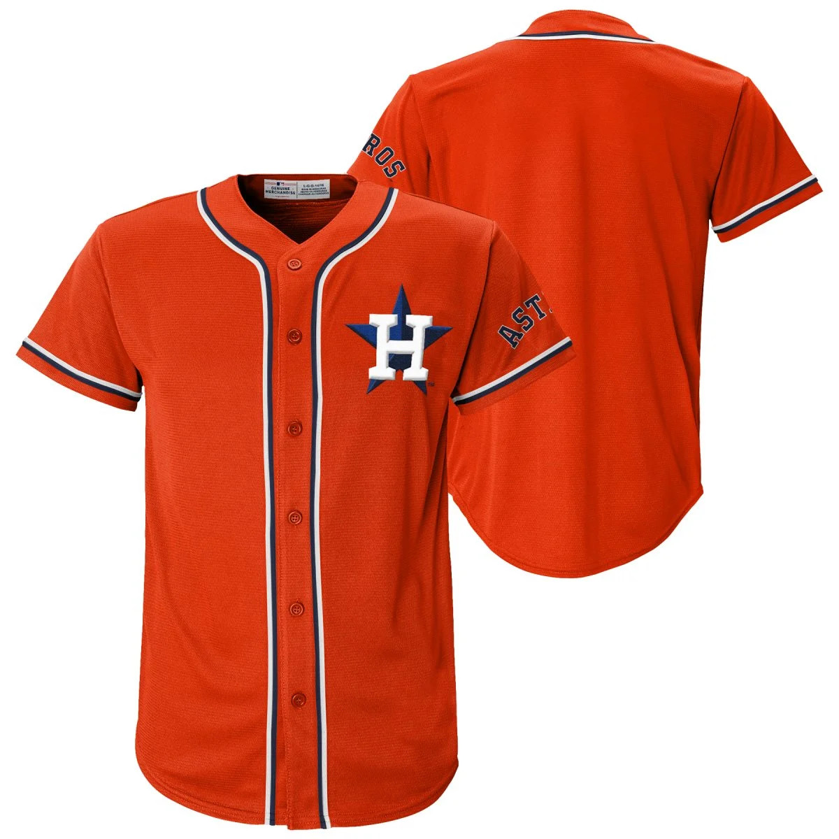 MLB Houston Astros Youth Secondary Color Synthetic Jersey | Walmart (US)