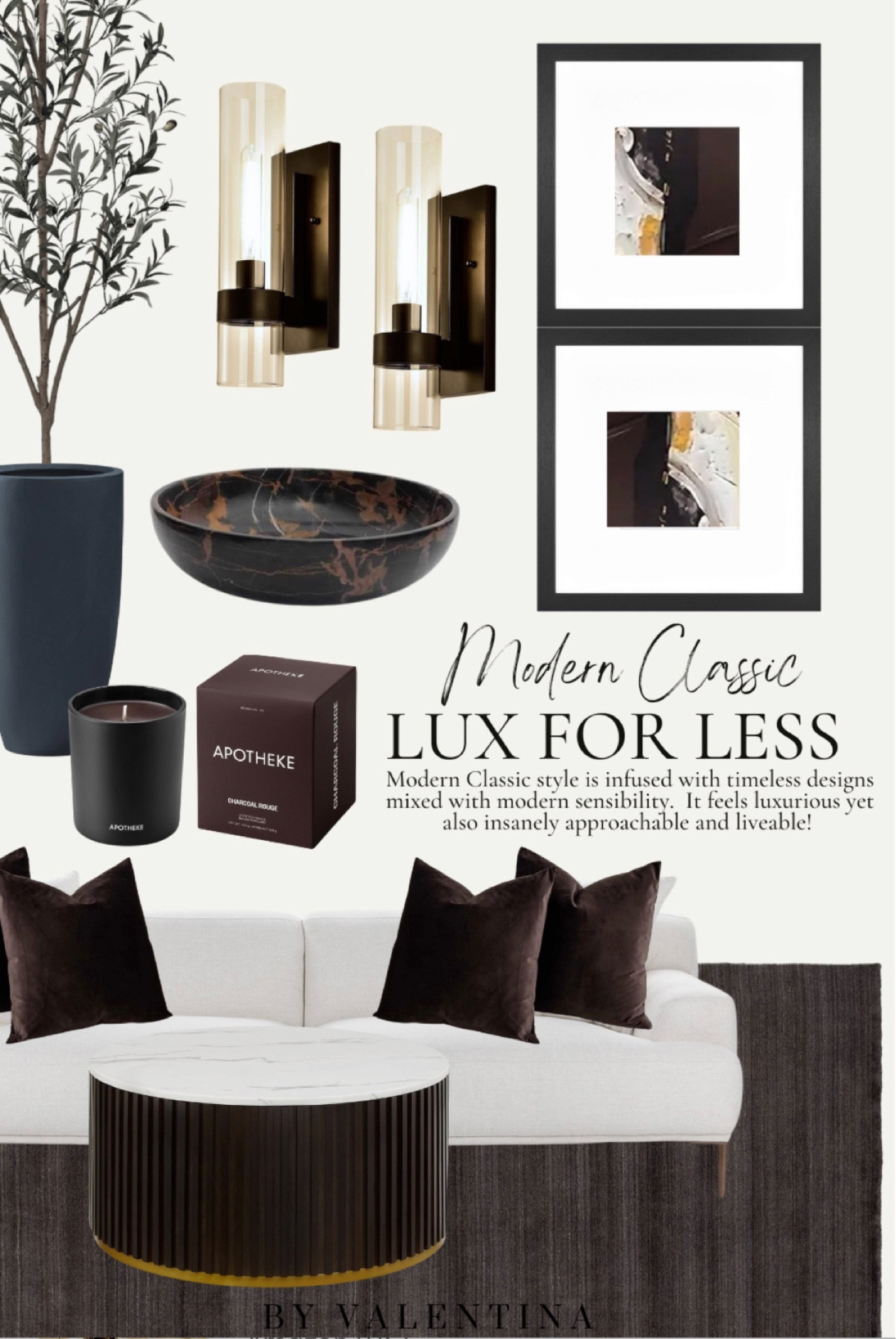 Modern Classic style is infused with timeless designs mixed with modern sensibility.  It feels luxurious yet also insanely approachable and liveable! 

House of Valentina, home decor

#LTKSeasonal #LTKHome #LTKStyleTip