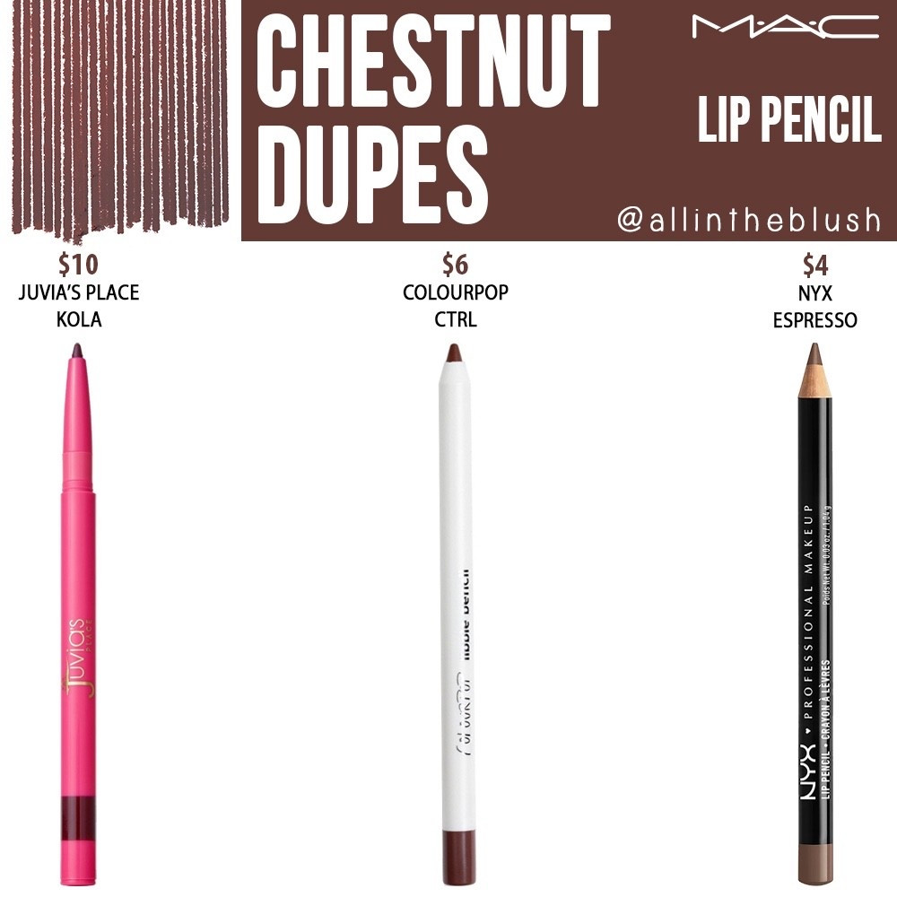 MAC Chestnut Lip Pencil shade alternatives & affordable options

#LTKBeauty #LTKootd #LTKSaleAlert