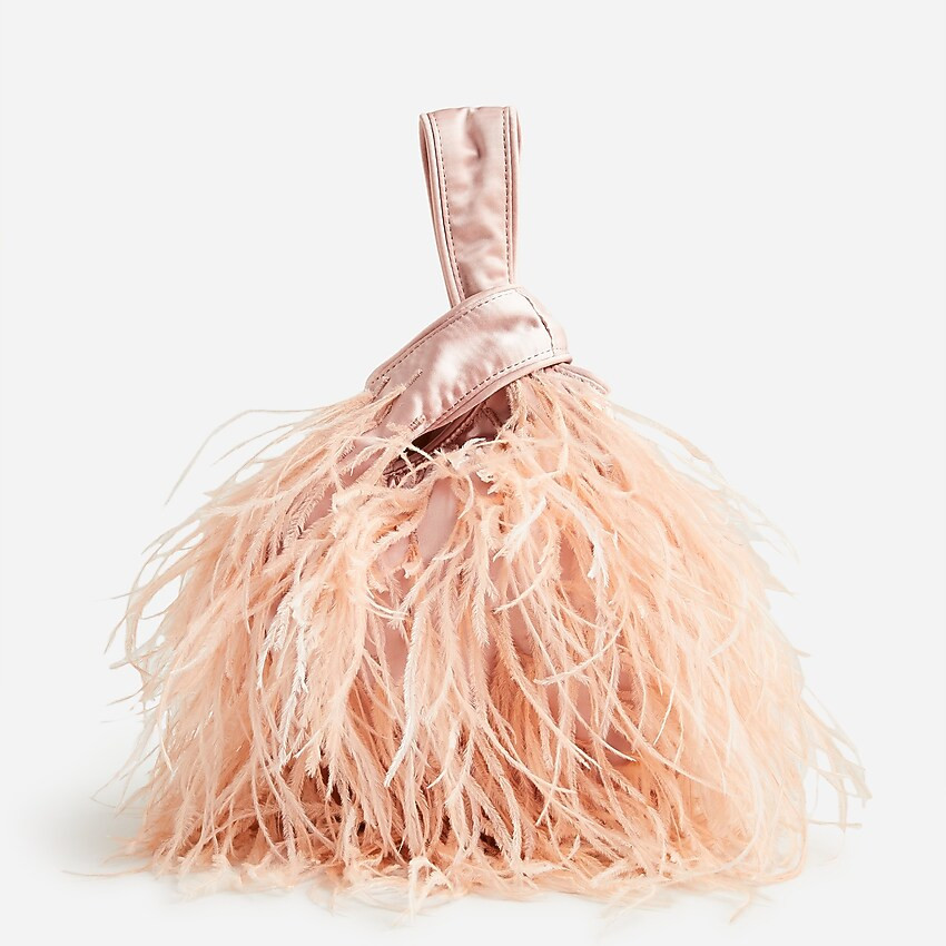 Santorini bag with feathers | J. Crew US