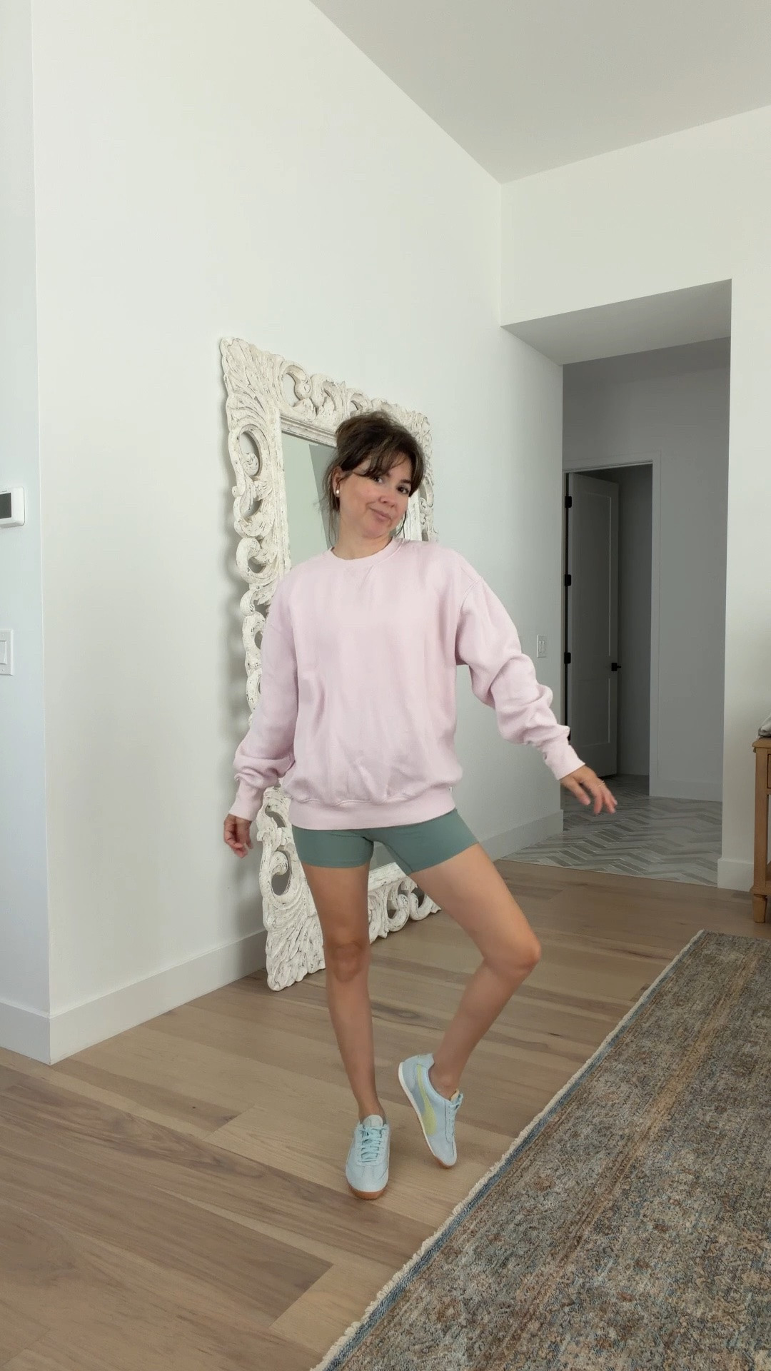 The perfect sweatshirt  for bike shorts. It’s so comfy and not too baggy

#LTKgrwm #LTKPetite #LTKActive

https://liketk.it/6j0HW