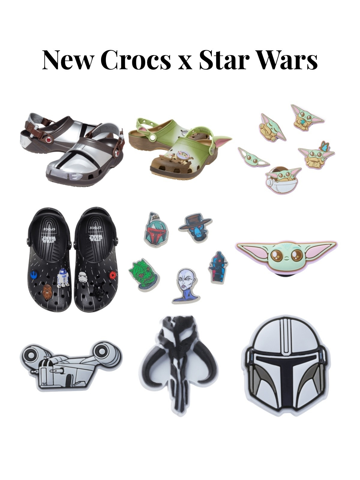 New Star Wars collection from Crocs! 💚🤎

#LTKootd #LTKTravel #LTKSeasonal