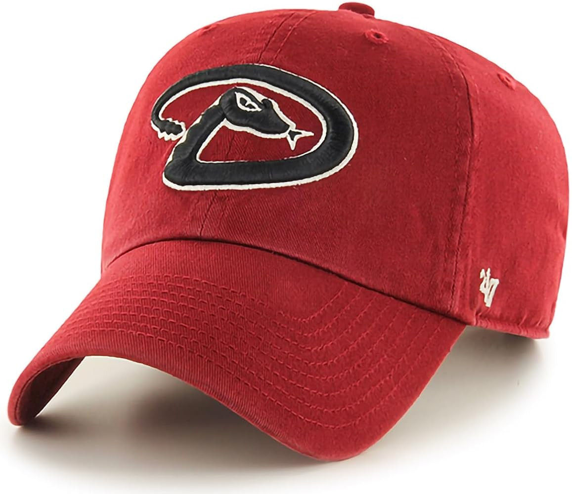 47 MLB Alternate Primary Logo Clean Up Adjustable Hat Cap, Adult One Size | Amazon (US)