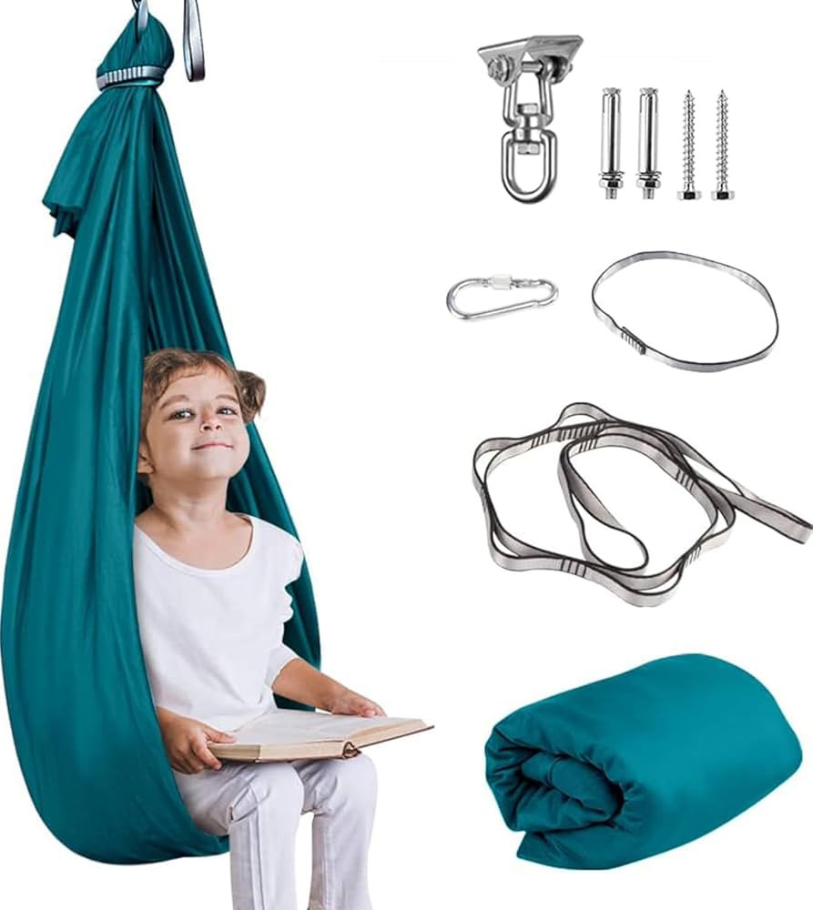 Therapy Swing for Kids with Special Needs (Hardware Included) Snuggle Swing Cuddle Indoor Outdoor... | Amazon (US)